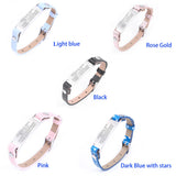 Stainless Steel ID Bracelet Women Leatherwear Wrist Gift