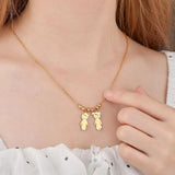 Customizable Stainless Steel Kids Pendants Necklace