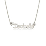 Star Necklace With Letter Personalized Stainless Steel Jewelry