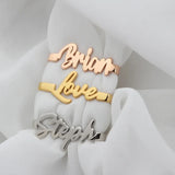 Stainless Steel Strap Buckle Watch Nameplate Abbreviation