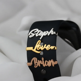 Stainless Steel Strap Buckle Watch Nameplate Abbreviation