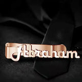 Personalized Stainless Steel Tie Clip for Men