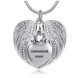 Name Urn Ash Keepsake Necklace with Funnel Fill Kit
