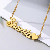 Heart Necklace for Women Stainless Steel Bohemian Choker Christmas Gift