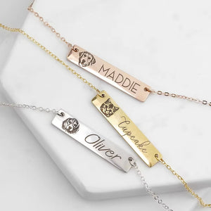 Nameplate Couple Bracelet Stainless Steel Chain ID Tag Bracelet