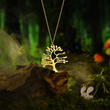 Personalized Life Tree Necklace for Women Stainless Steel Jewelry