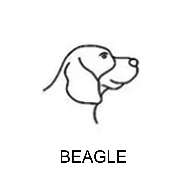 Personalized Dog Pendant Necklace Pet Portrait Stainless Steel Jewelry