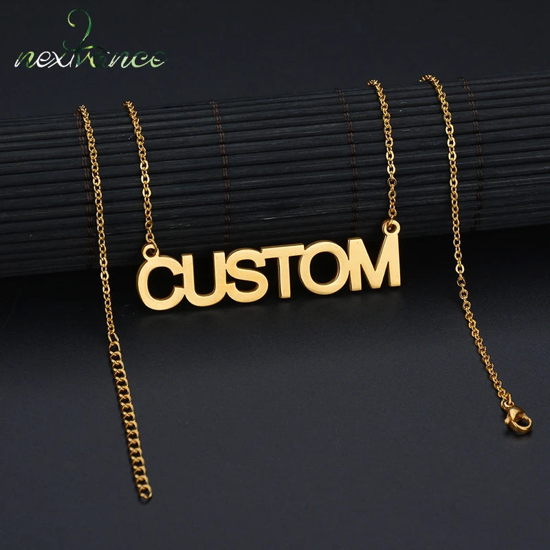 Stainless Steel Necklace Top Personality Pendant for Women Couple Men