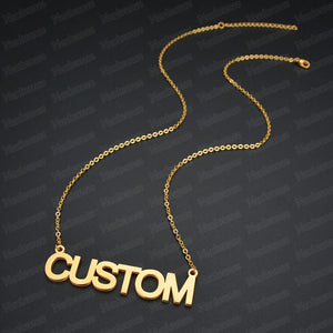 Stainless Steel Necklace Top Personality Pendant for Women Couple Men