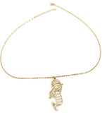 Kids Drawing Necklace Personalized Gift NL2697
