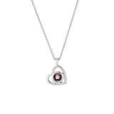 Women's Crystal Pendant Necklace
