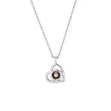 Women's Crystal Pendant Necklace