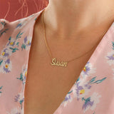 Personalized Name Choker Necklace for Women Girls