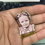 Family Picture Pendant Necklace for Christmas