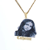 Family Picture Pendant Necklace for Christmas
