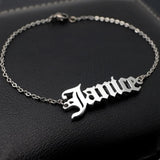 Customized Stainless Steel Anklets for Her