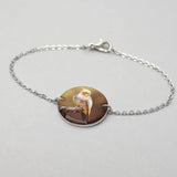 Parrot Photo Bracelet Personalized Pet Portrait Jewelry