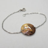 Parrot Photo Bracelet Personalized Pet Portrait Jewelry