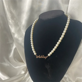 Personalized Name Necklaces for Women Stainless Steel Pendant Wedding Jewelry