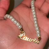 Personalized Name Necklaces for Women Stainless Steel Pendant Wedding Jewelry