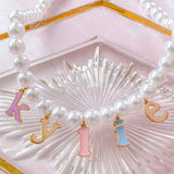Pearl Princess Necklace Pendant Chain Name Necklaces