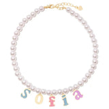 Pearl Princess Necklace Pendant Chain Name Necklaces