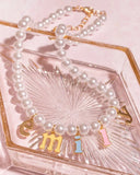 Pearl Princess Necklace Pendant Chain Name Necklaces