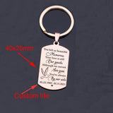 Memories Guiding Keychain - In Loving Memory Gift