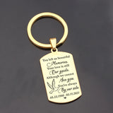 Memories Guiding Keychain - In Loving Memory Gift