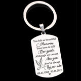 Memories Guiding Keychain - In Loving Memory Gift