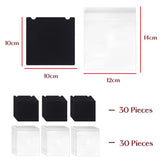 Customized 10x10cm Foil Print Necklace Cards for Jewelry Making