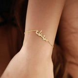 Custom Arabic Name Stainless Steel Bracelet