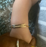 Personalized Baby Name Bracelet-Adjustable ID Bracelet