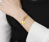 Custom Engraved Stainless Steel Bracelet Personalized Name Jewelry