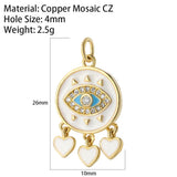Heart Pendant Crystal CZ Collares Necklace for Women