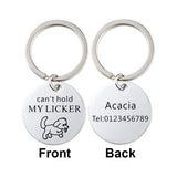 Custom Pet ID Tag for Dog Cat Personalized Name Phone Number