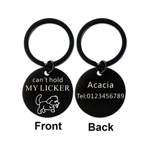Custom Pet ID Tag for Dog Cat Personalized Name Phone Number