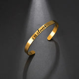 Personalized Engraving Stainless Steel Couple Bracelet
