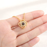 Personalized LOVE Projection Photo Necklace For Women Men