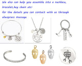 Custom Engraved Stainless Steel Charm Round Tag 15mm