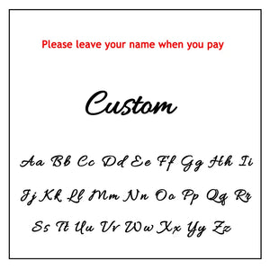 Personalized Name Necklace 925 Silver 18K Plated Letter Nameplate Jewelry