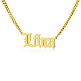 Personalized Name Necklace Initial Letter Pendant Choker
