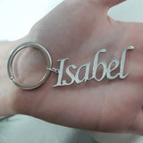 Custom Name Steel Keychain Men's Jewelry for Boyfriend