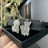 Personalized Pet Keychain with Photo Engraving