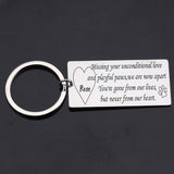 Pet Loss Keychain - Engraved Key Ring