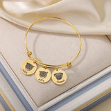 Personalized Pet Photo Bangle Stainless Steel Bracelet