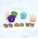 Pet Photo Earrings For Women Stainless Steel Stud Earrings
