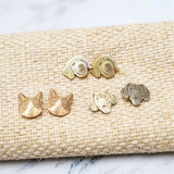Pet Photo Earrings For Women Stainless Steel Stud Earrings