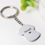 Custom Pet Photo Keychain Personalized Dog Cat Keyring