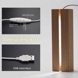 Personalized Acrylic USB LED Table Lamp Night Light - Family Name Table Lamp